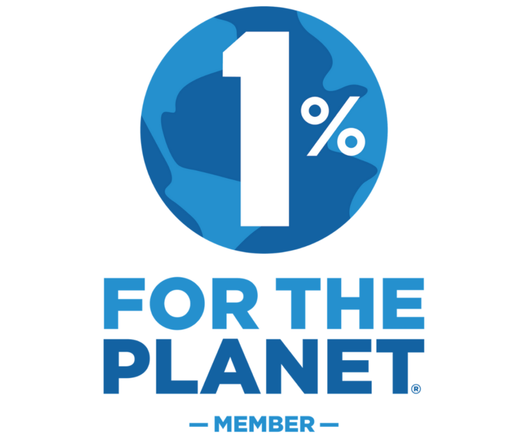 One percent for the planet logo
