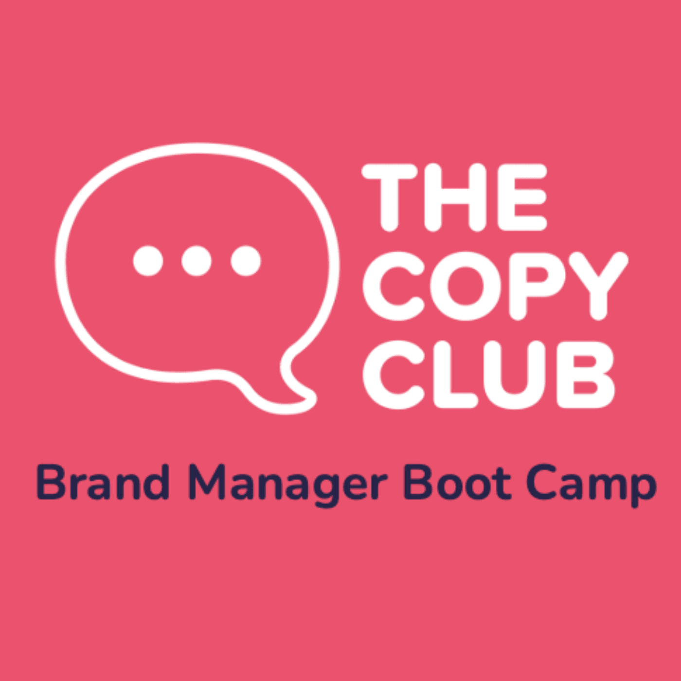 Copy Club Brand Manager Boot Camp logo