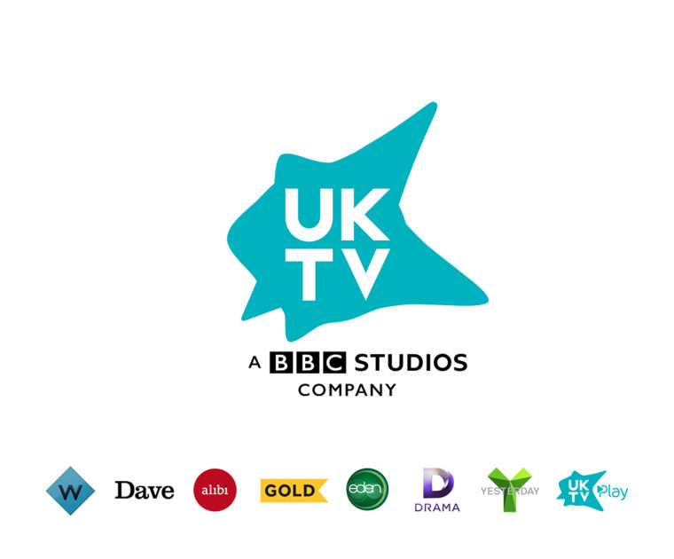 UKTV logo and channels